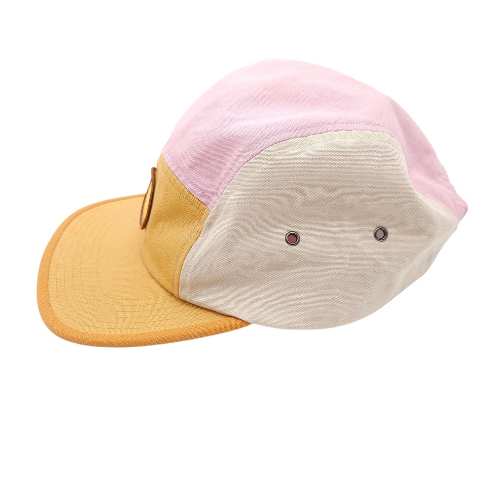Patagonia Puffer Fish Gold Maclure Hat P6 Sun Patch Logo Strapback Ball Cap Rare - Picture 3 of 9